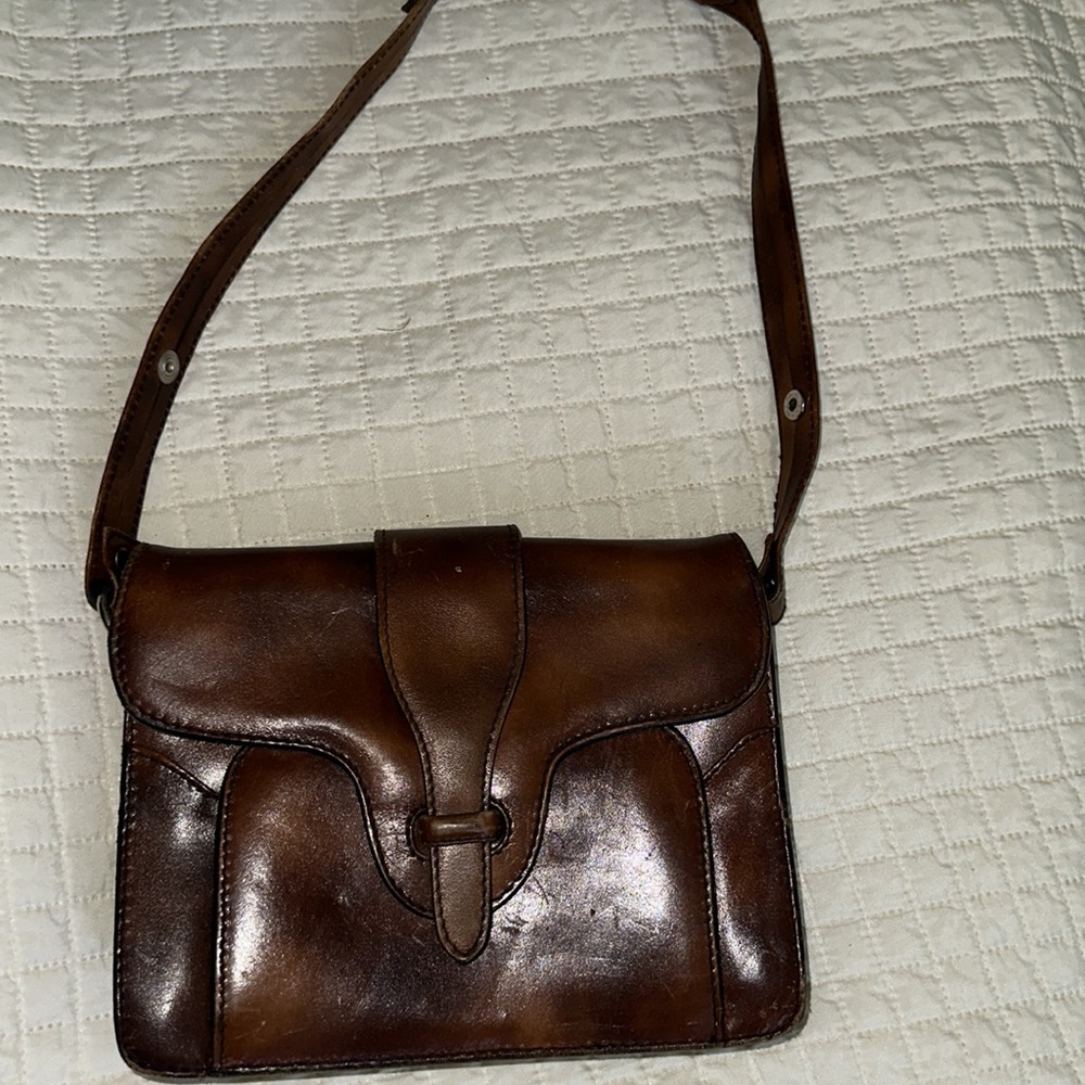 Vintage brown purse - Picture 2 of 9